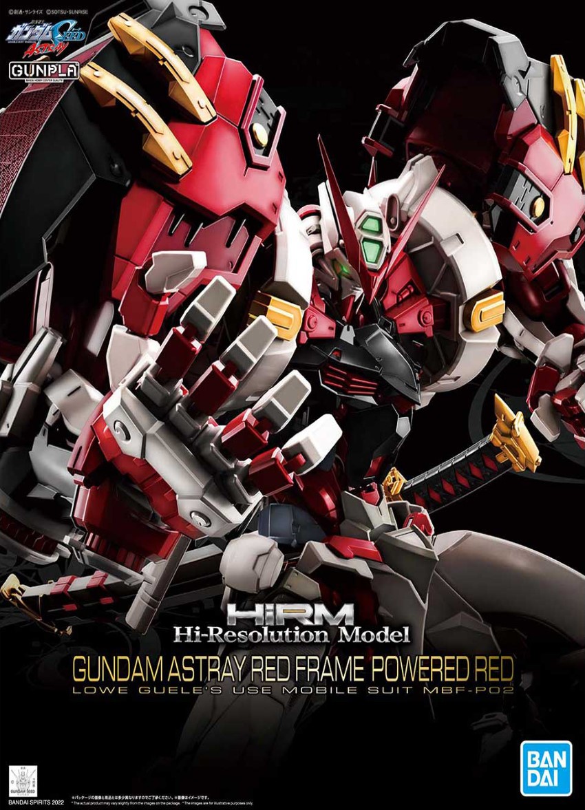 Hi-Resolution Model 1/100 Gundam Astray Red Frame Powered Red – Royaltoys